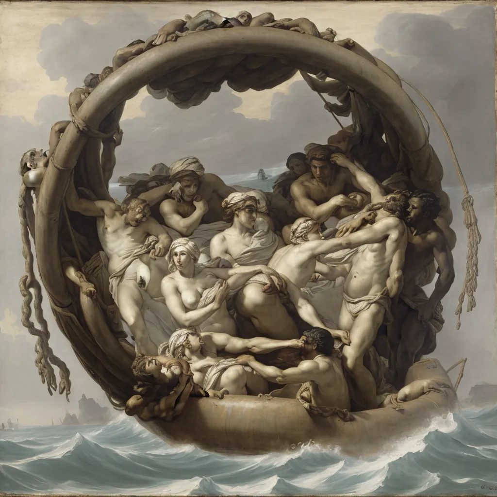 1819 - Raft of the Medusa - Theodore Gericault